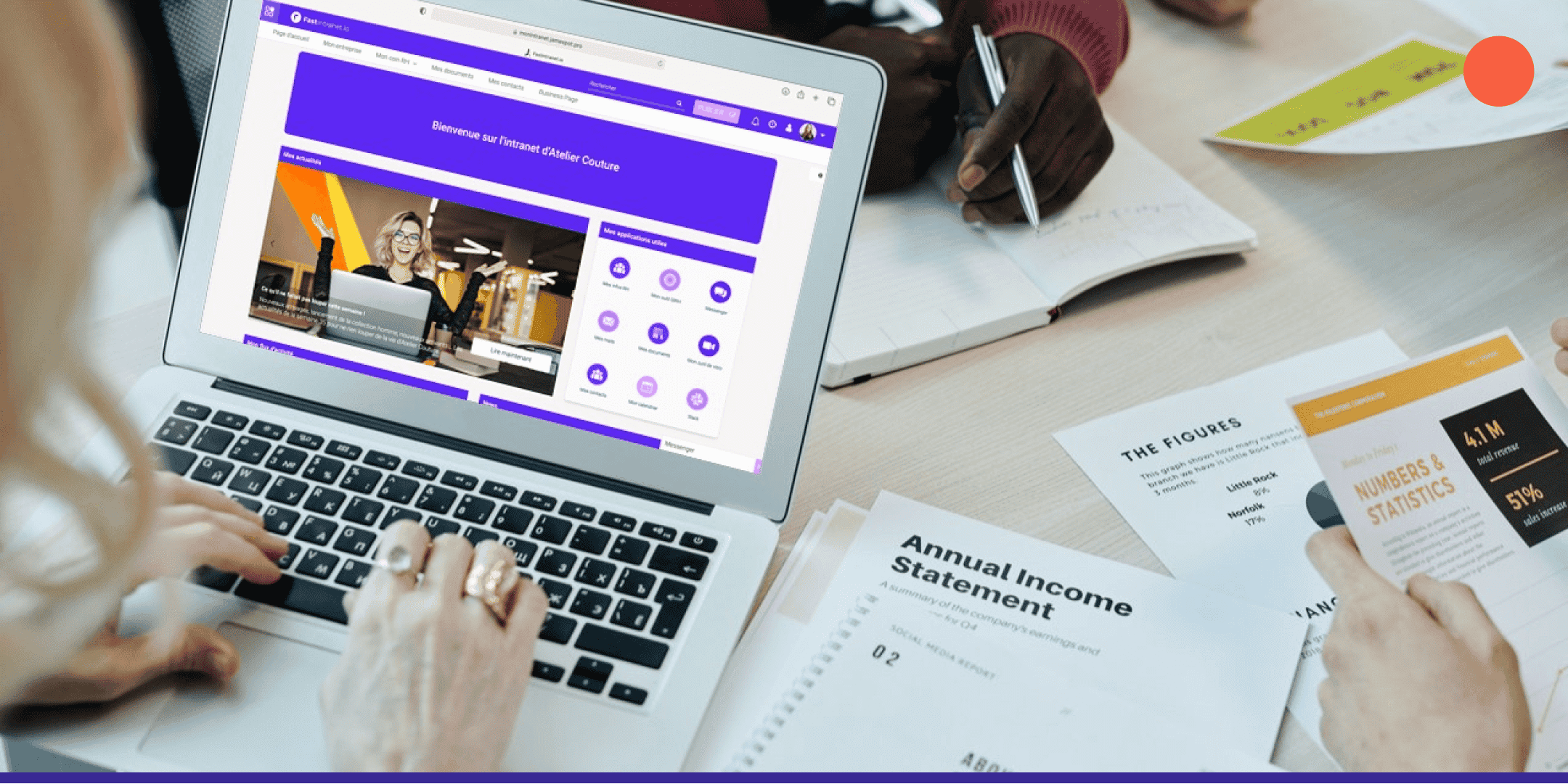 intranet no code Jamespot