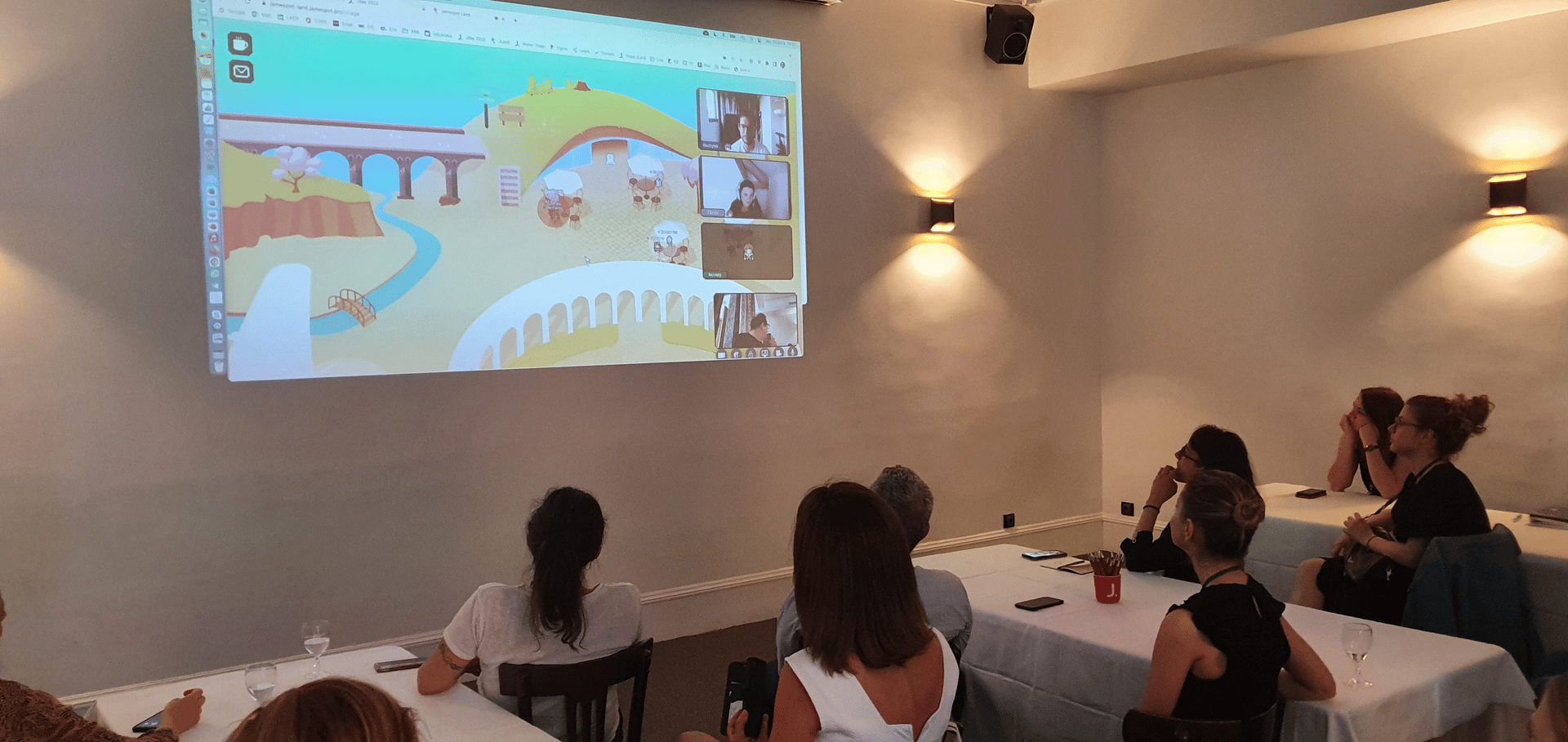 Présentation de Jamespot Land le métavers professionnel de Jamespot