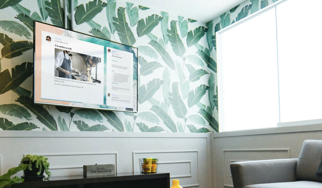 L'application TV Display pour communiquer efficacement auprès de ses collaborateurs terrain