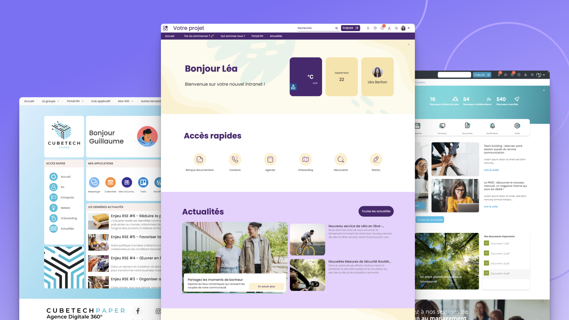 Créez l'intranet idéal grâce aux templates Jamespot