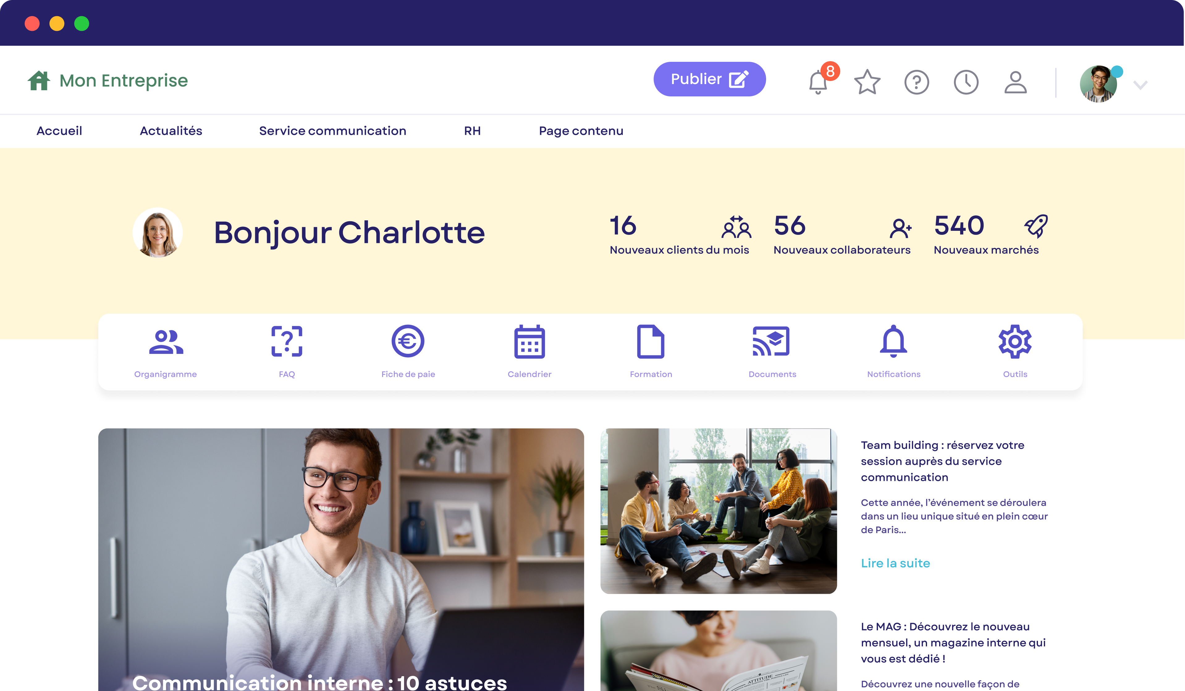 Fast Intranet - Intranet - Jamespot