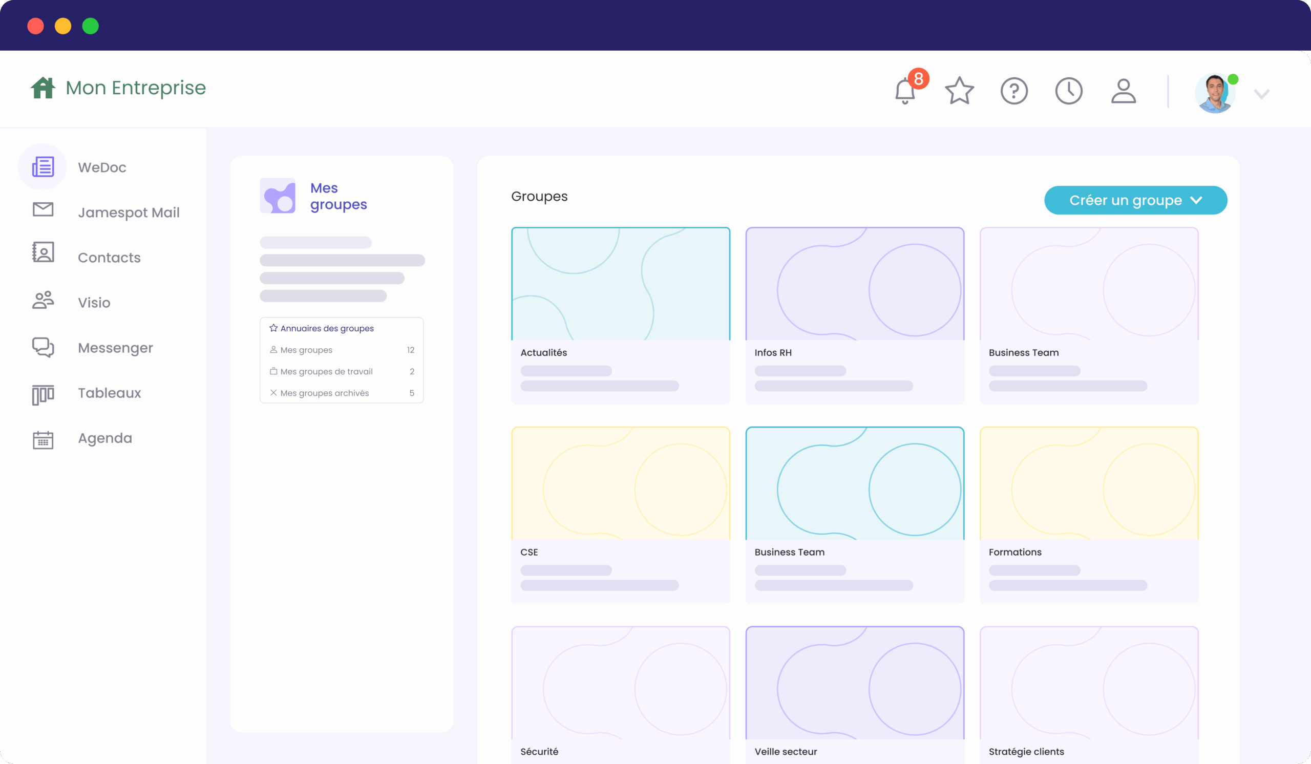 Team Work - Travail collaboratif - Jamespot - 2