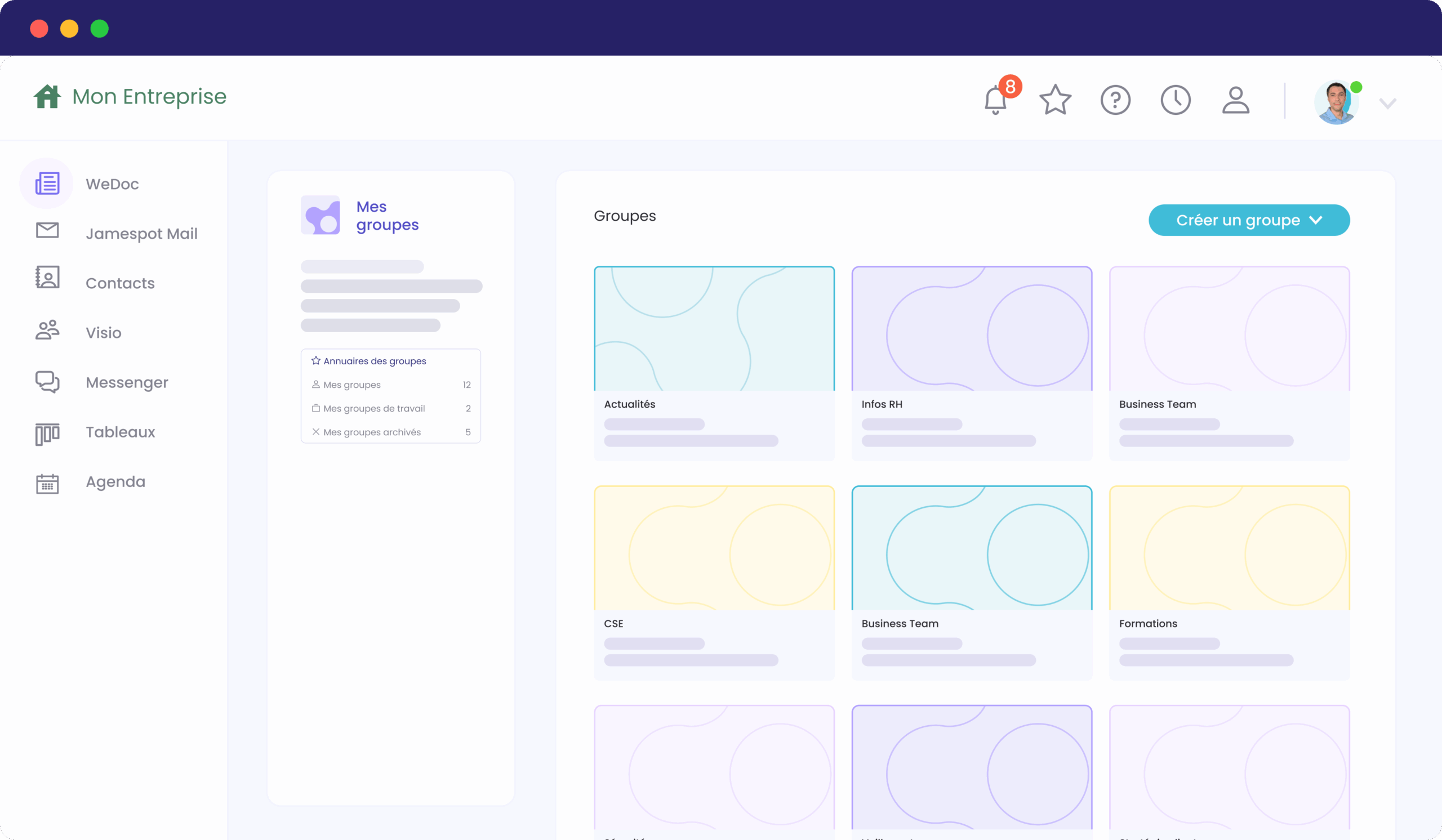 Team Work - Travail collaboratif - Jamespot - 2
