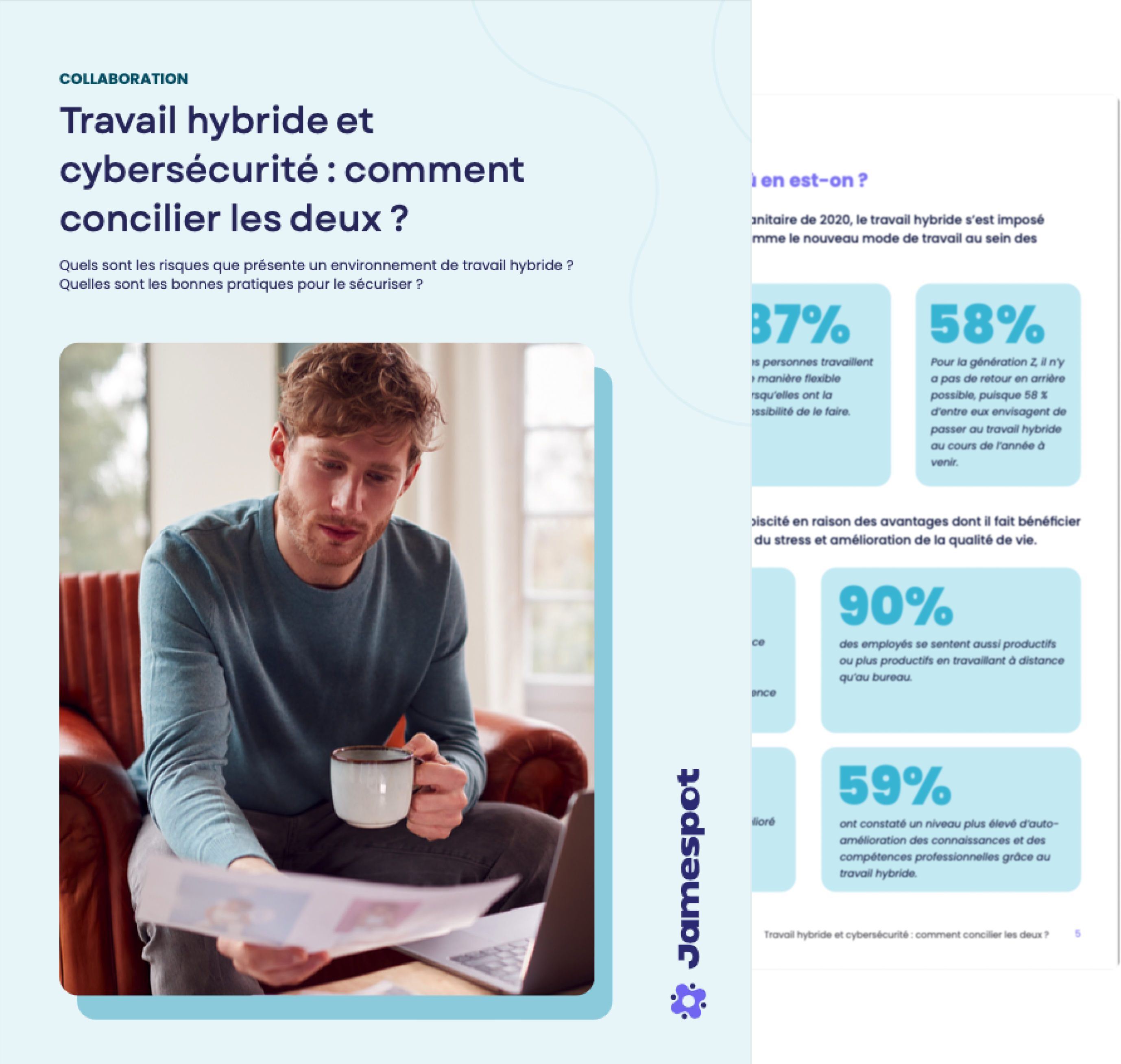 Travail hybride et cybersécurité : Comment concilier les deux ?