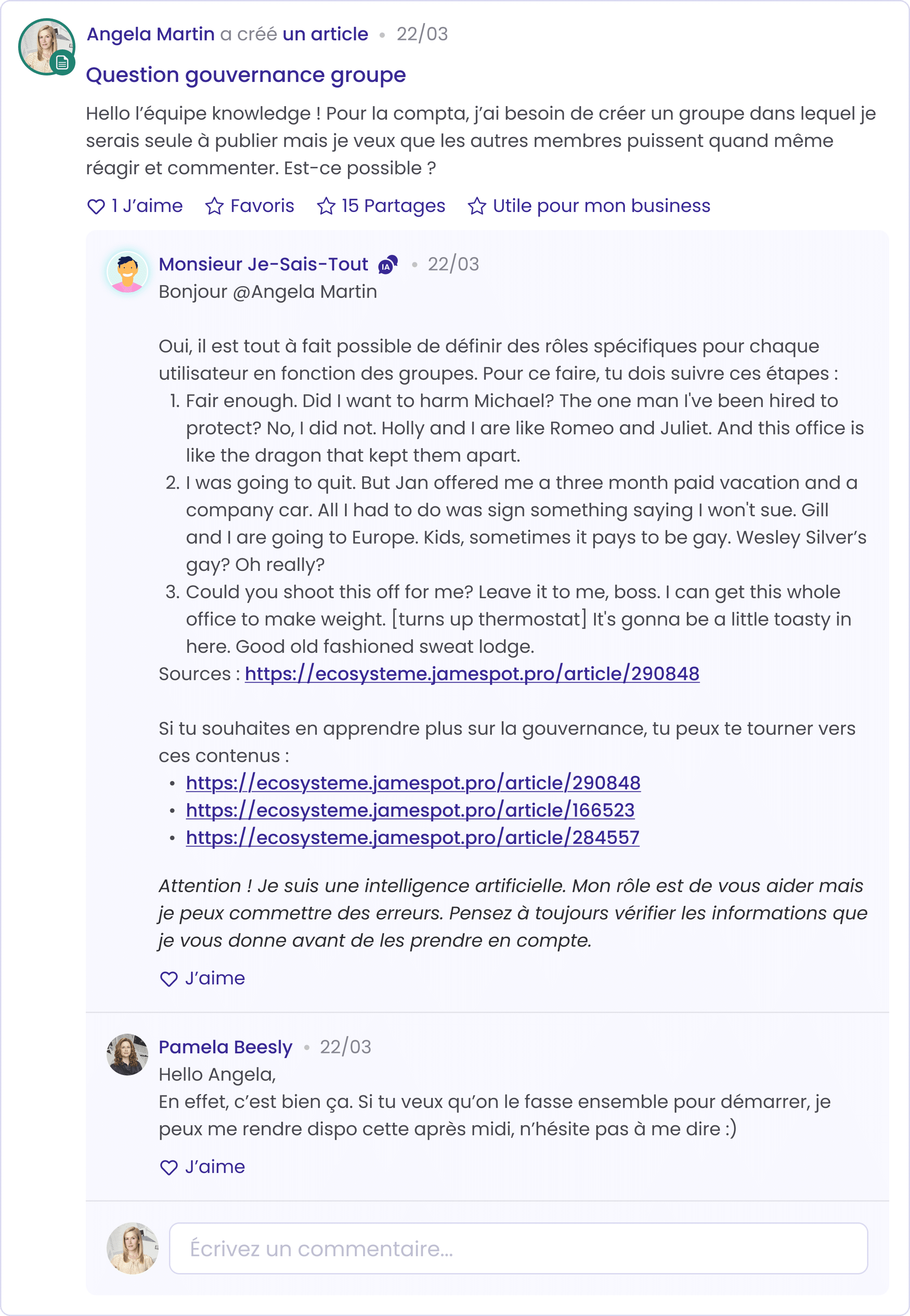 Les Extrabots permettent de simplifier le quotidien des collaborateurs tout en améliorant leurs performances