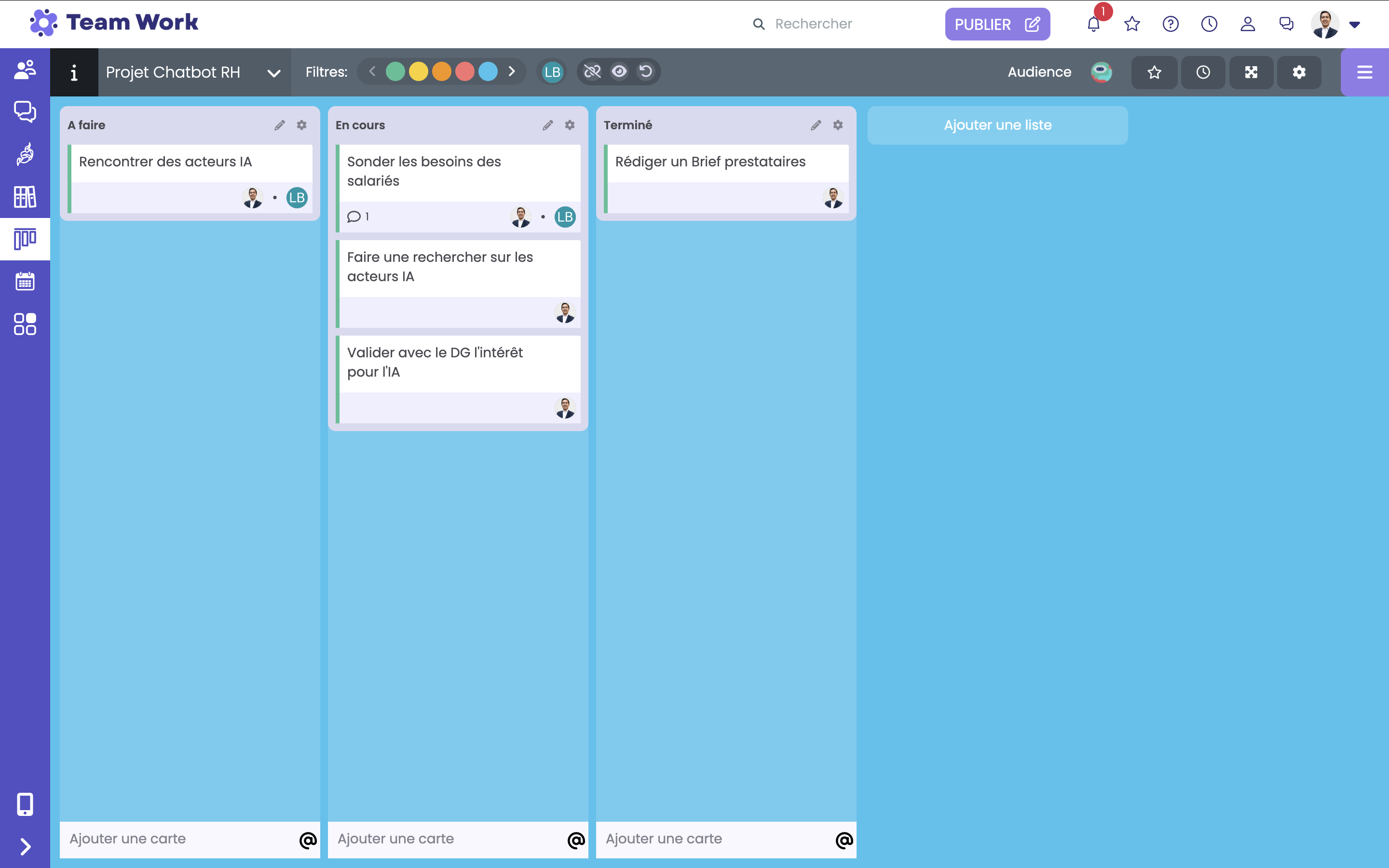 La suite collaborative pour les managers agiles
