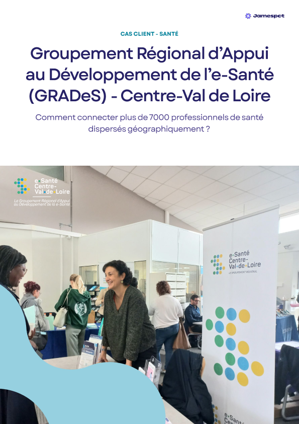 Connecter plus de 7000 professionnels de santé dispersés géographiquement : l'exemple du GRADEs Centre-Val de Loire