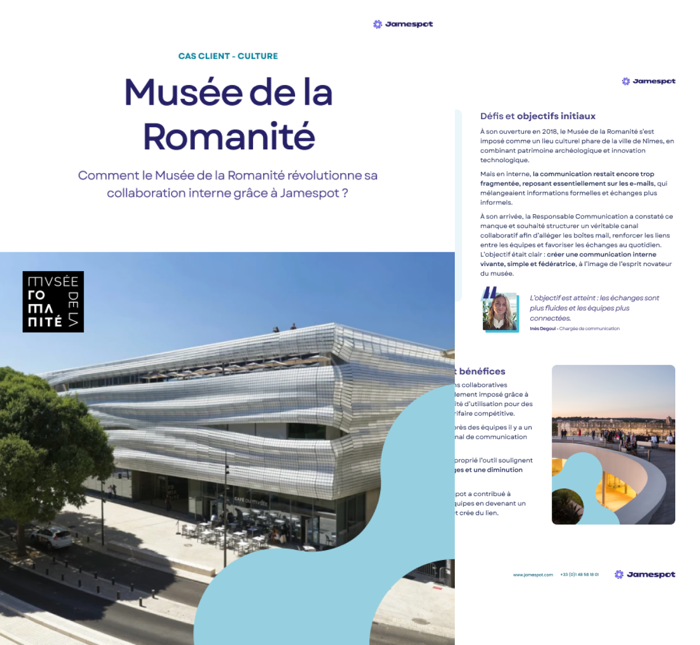Cas client - Musée de la Romanité
