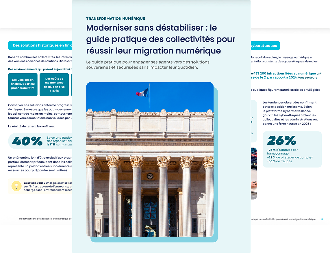 Moderniser sans déstabiliser : le guide pratique des collectivités pour réussir leur migration numérique