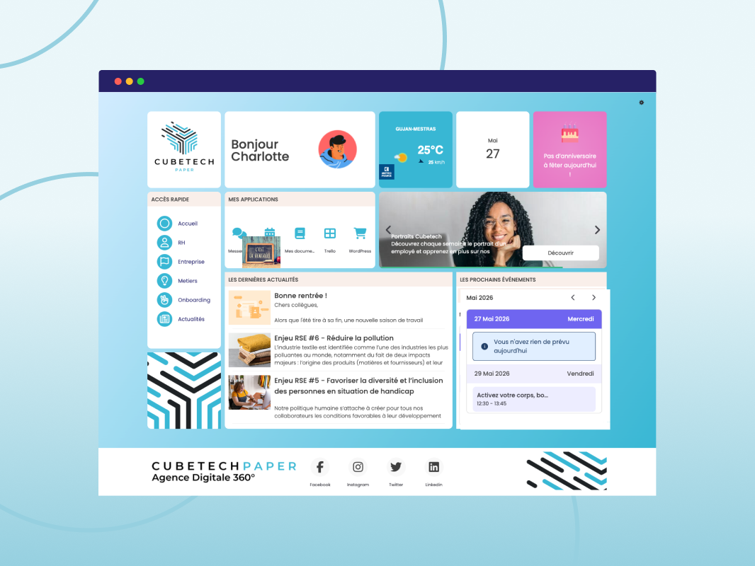 Intranet Cubetech
