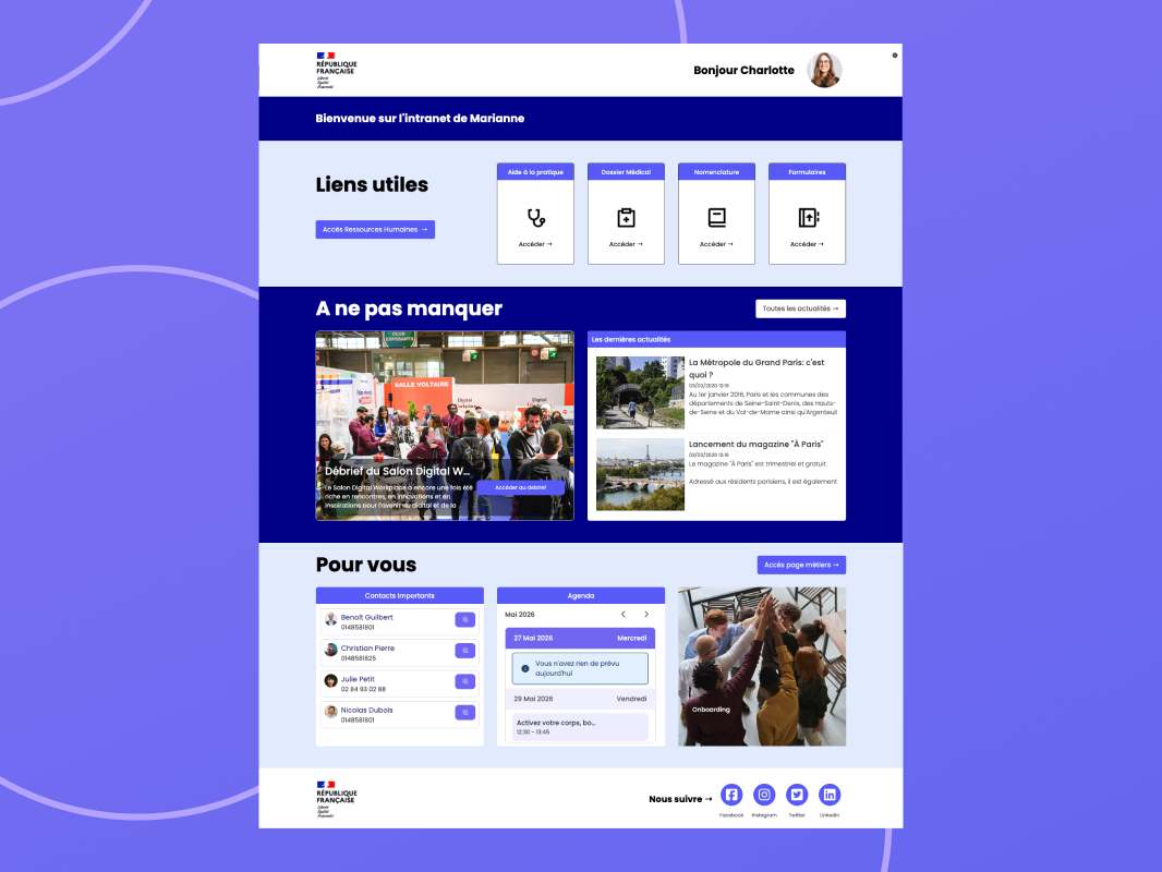 Intranet Marianne